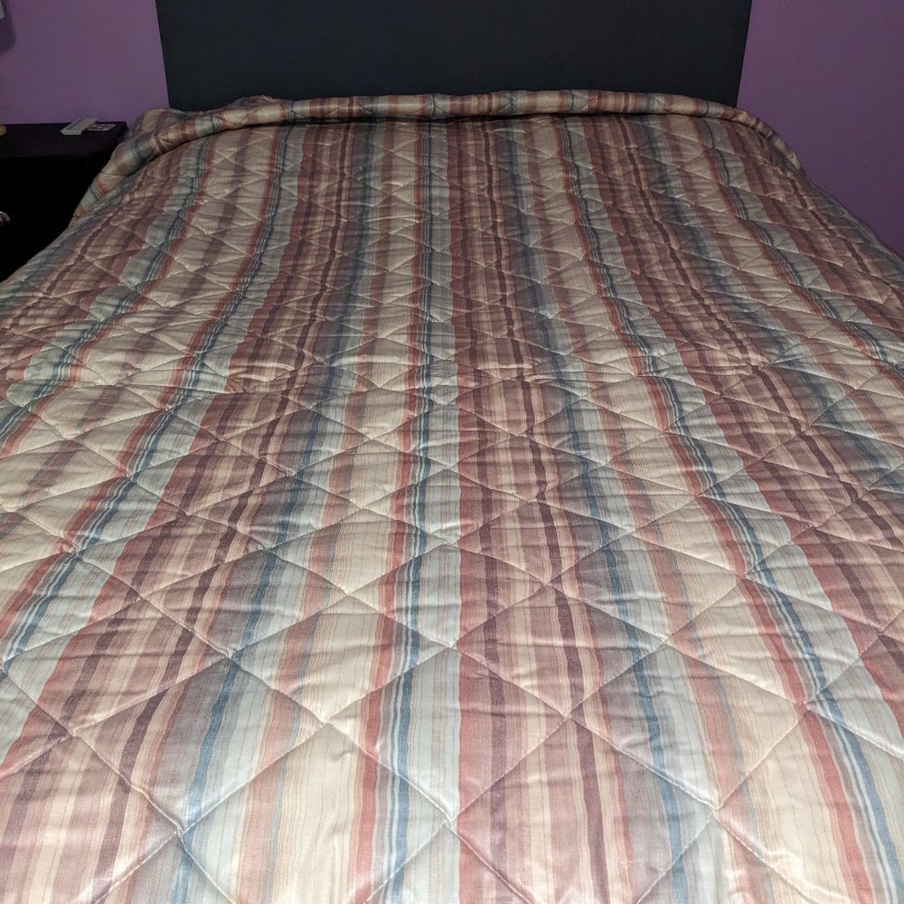 Custom Made Queen Size Bedspread Set